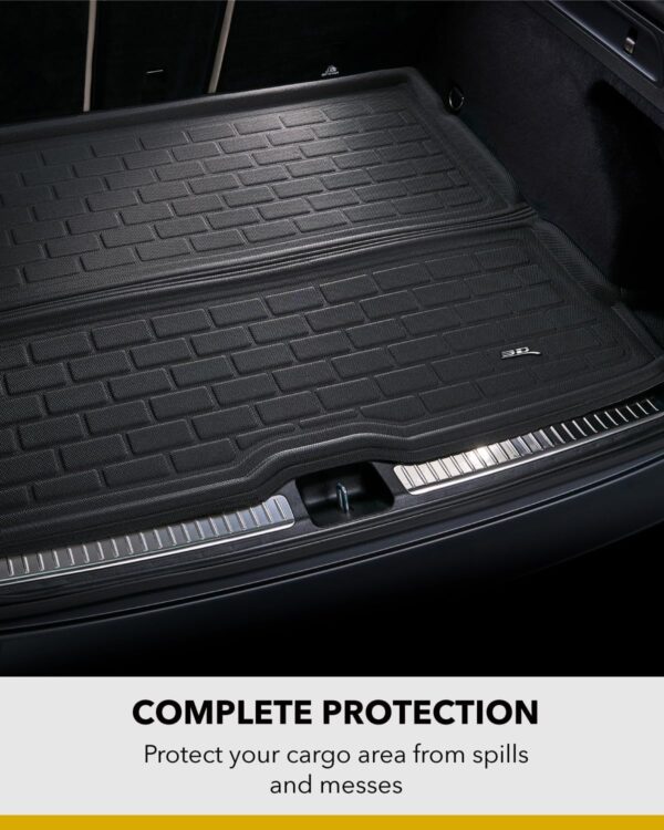 3D MAXpider Custom Fit Kagu Black Cargo Liner For Polestar 2 2021-2024