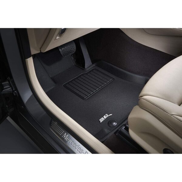 3D MAXpider Kagu 1st Row Floormat Black For Tesla Model X 2016-2020