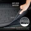 3D MAXpider Kagu Upper Cargo Liner Black For 2021-2023 Tesla Model S