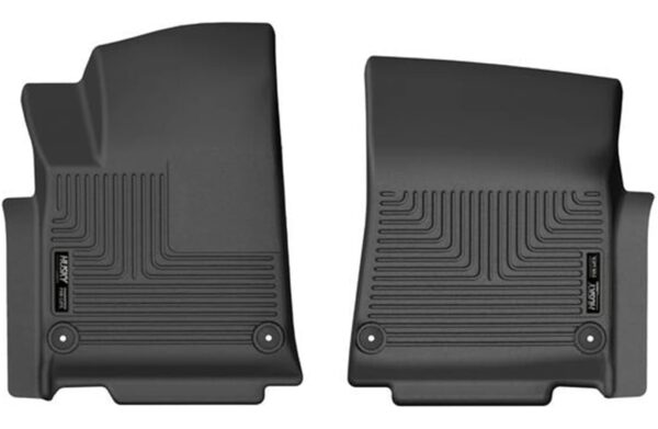 Husky Liners WeatherBeater Front Floor Liners - Black For Rivian R1T 2022-2023