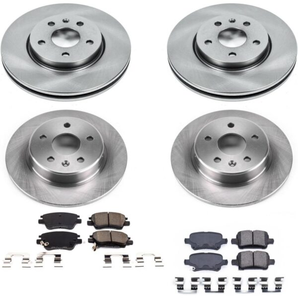 Power Stop Front & Rear Autospecialty Brake Kit For Chevrolet Bolt EV 2017-2023