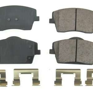 Power Stop Front Z17 Evolution Ceramic Brake Pads w/Hardware For Volvo XC40 2019-2022