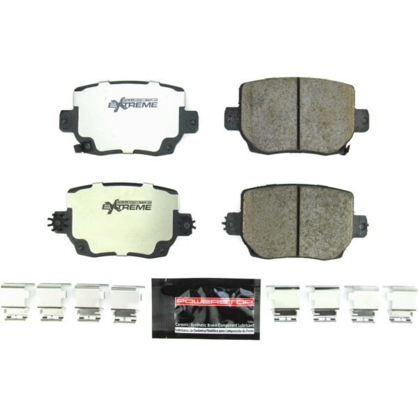 Power Stop Rear Z26 Street Performance Brake Pad w/Hardware For Tesla Model Y 2020-2023