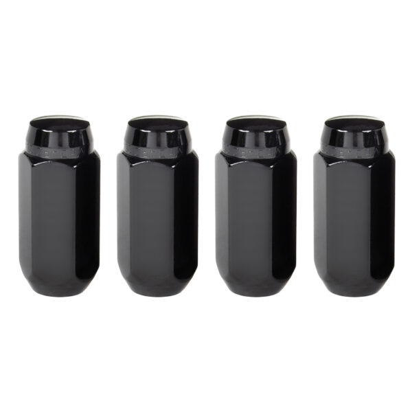 McGard Cone Seat Style Lug Nut 4-Pack 13/16 Hex Black For Tesla Model 3/Y/S/X