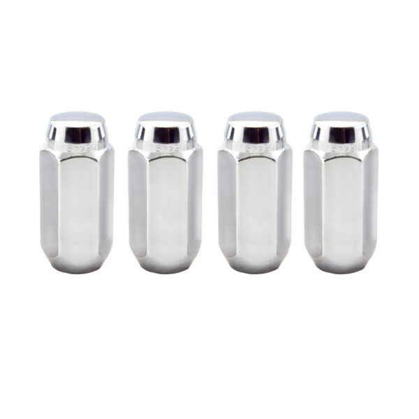 McGard Hex Cone Seat Style Lug Nut 4-Pack 13/16 Hex Chrome For Tesla Model 3/Y/S/X