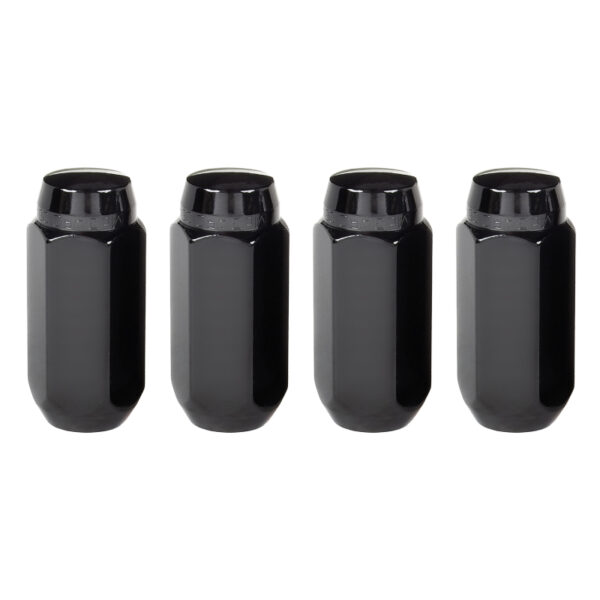 McGard Hex Cone Seat Style Lug Nut 4-Pack 22mm Hex Black For Tesla Model 3/Y/S/X