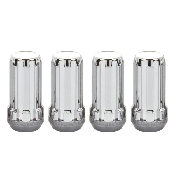 McGard SplineDrive Tuner Style Cone Seat Lug Nut (4-Pack) Chrome For Tesla Model 3/Y/S/X (Req. Tool)