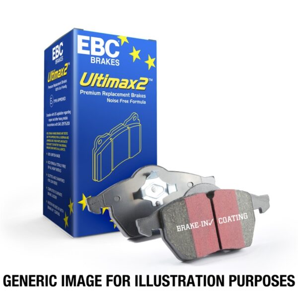 EBC Ultimax2 Front Brake Pads For 2012-2018 Tesla Model S