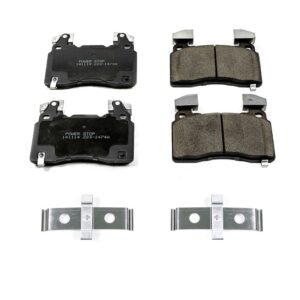 Power Stop Front Z17 Evolution Ceramic Brake Pads For 2012-22021 Tesla Model S