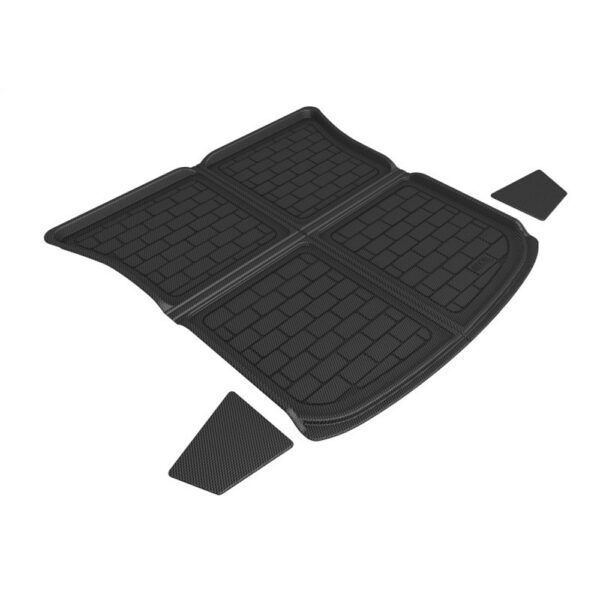 3D MAXpider Kagu Cargo Liner Upper Rear Black 2021-2021 Tesla Model X