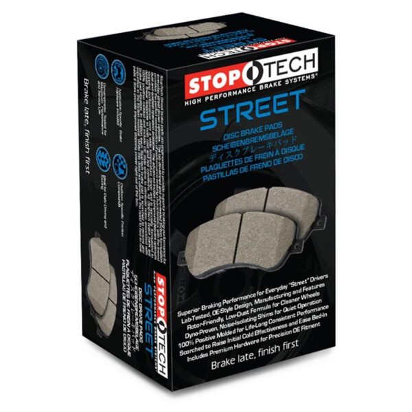 StopTech Rear Street Brake Pads For 2012-1/2021 Tesla Model S