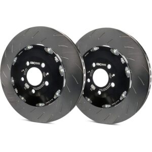 EBC Racing 2 Piece Floating Conversion SG Racing Front Brake Discs For Tesla Model X 2015-2021