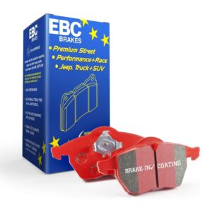 EBC Redstuff Ceramic Front Brake Pads For Tesla Model X 2016-2022