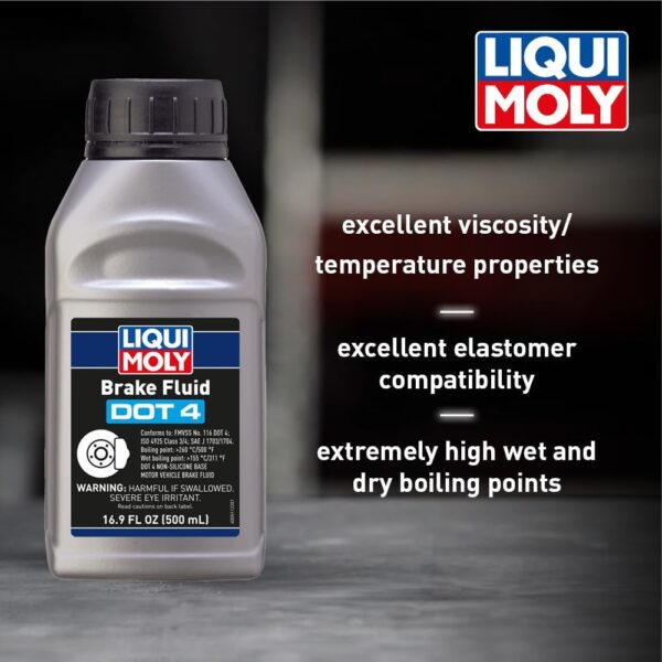 Liqui Moly Brake Fluid DOT 4 500ML For Tesla Model X 2016-2023