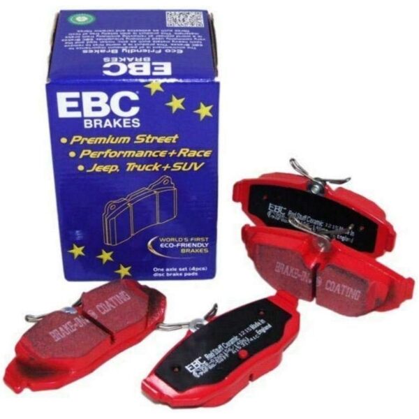 EBC Redstuff Ceramic Low Dust Front Brake Pads For Tesla Model 3 2017-2022