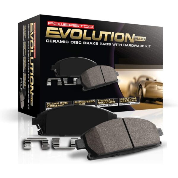 Power Stop Front Z17 Evolution Ceramic Brake Pads For Tesla Model X 2016-2/2021