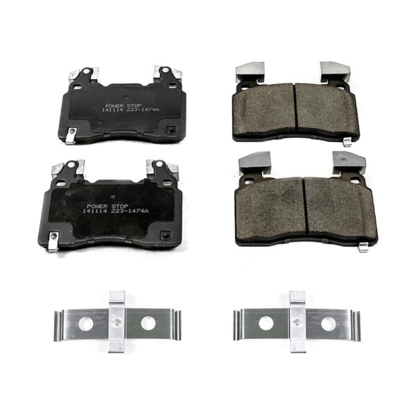 Power Stop Front Z17 Evolution Ceramic Brake Pads For Tesla Model X 2016-2/2021