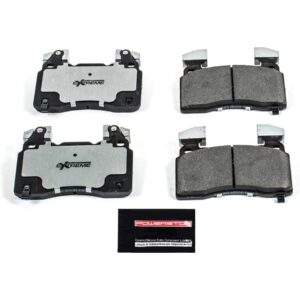 Power Stop Front Z26 Extreme Street Carbon-Fiber Ceramic Brake Pads For Tesla Model X 2016-2/2021