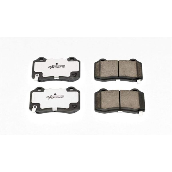 Power Stop Rear Z26 Carbon-Fiber Ceramic Extreme Street Brake Pads For Tesla Model X 2016-2021