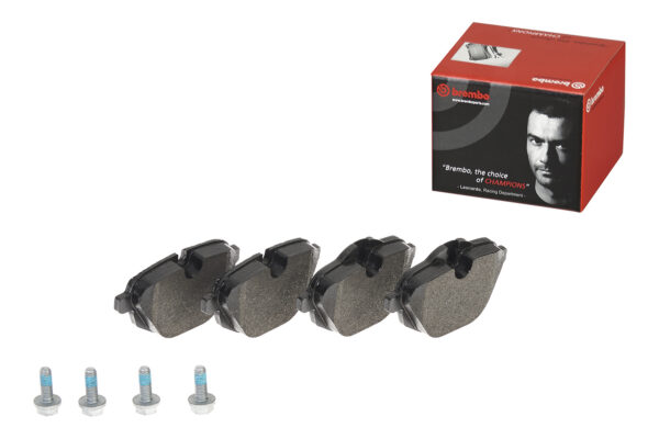 Brembo Premium Low-Met Rear Disc Brake OE Equivalent Pad Set For BMW i8 2014-2020