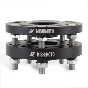 Mishimoto Wheel Spacer Kit Staggered 20mm Front, 25mm Rear For Tesla Model Y 2020-2023