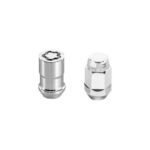 McGard Bulge Style Cone Seat 5 Lug w/Locks Install Kit 3/4 Hex Chrome for Chevrolet Bolt Ev 2017-2023