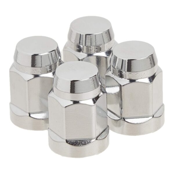 McGard Hex Cone Seat Bulge Style Lug Nut 4-Pack Chrome for Chevrolet Bolt Ev 2017-2023