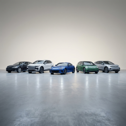 Electric vehicle lineup