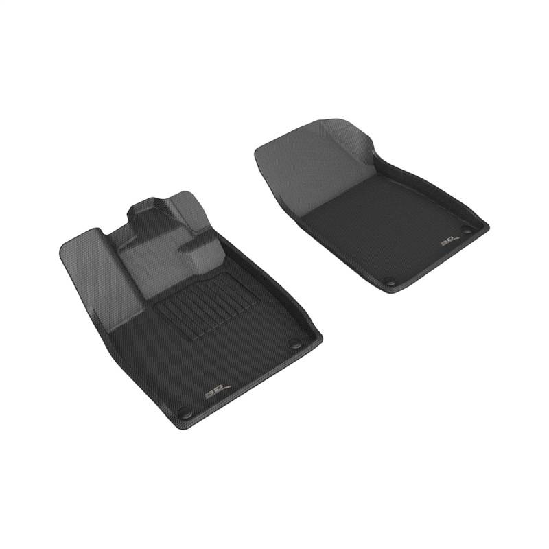 acel1ad07911509-2022-2024-audi-q4-e-tron-2022-2024-audi-q4-e-tron-sportback-kagu 2022-2024 Audi Q4 e-tron / 2022-2024 Audi Q4 e-tron Sportback Kagu Front Row Floor Mats Black - 3D MAXpider L1AD07911509