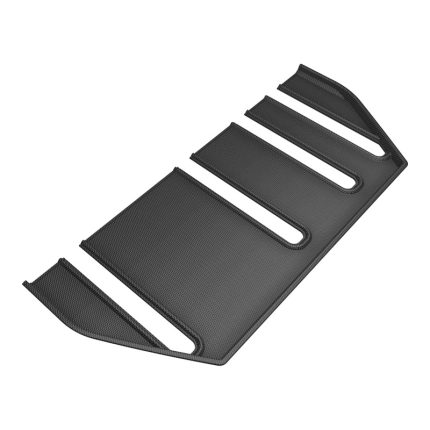 2022-2024 Tesla Model X 7-Seat Kagu Third Row Floor Mats Black - 3D MAXpider L1TL04831509