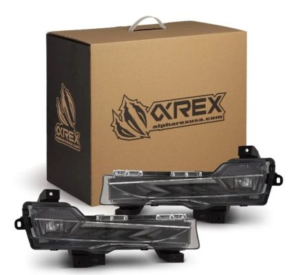Tesla Model 3/Y Dual Color LED Projector Fog Lights - AlphaRex 210010