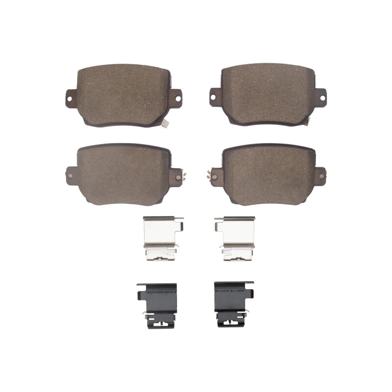 dfc1552-2387-01-tesla-model-3-2017-2023-rear-low-metallic-brake-pads-with-hardwa Tesla Model 3 2017-2023 Rear Low Metallic Brake Pads with Hardware - DFC 1552-2387-01