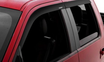 2021-2024 Ford Mustang Mach-E Ventvisor Low Profile 4-Piece Smoke - Husky Liners 2854094