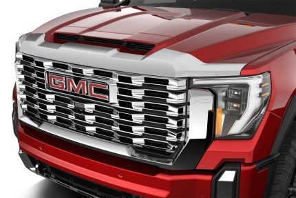 2023-2024 Ford F-150 Lightning Aeroskin Hood Protector Chrome - Husky Liners 2892223