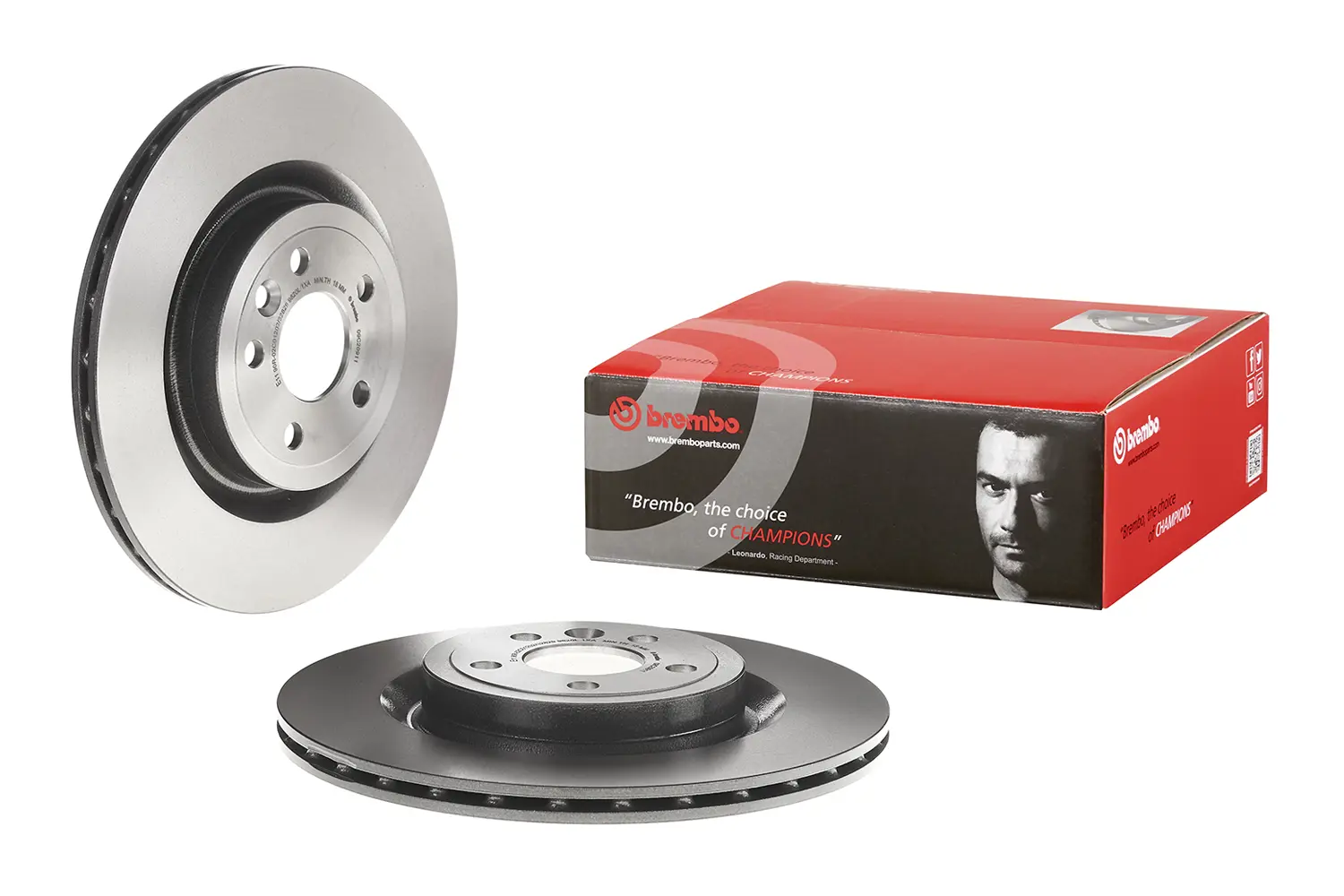 bre09-c209-11-brembo-17-20-jaguar-f-pace-19-20-i-pace-rear-premium-uv-coated-o Brembo 17-20 Jaguar F-Pace/19-20 I-Pace Rear Premium UV Coated OE Equivalent Rotor - Brembo 09.C209.11