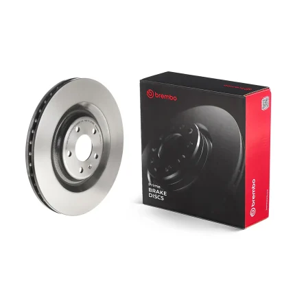 Brembo 19-20 Audi A8 Quattro/2019 e-tron Quattro/17-20 Q7 Rear Premium UV Coated OE Equivalent Rotor - Brembo 09.D424.11