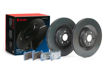 2020+ Ford Mustang Mach-E Beyond EV Front and Rear Brake Kit - Brembo KT08026