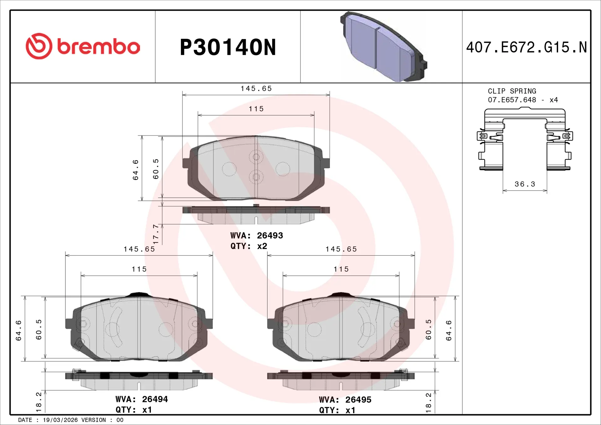 brep30140n-brembo-p30140n Brembo P30140N