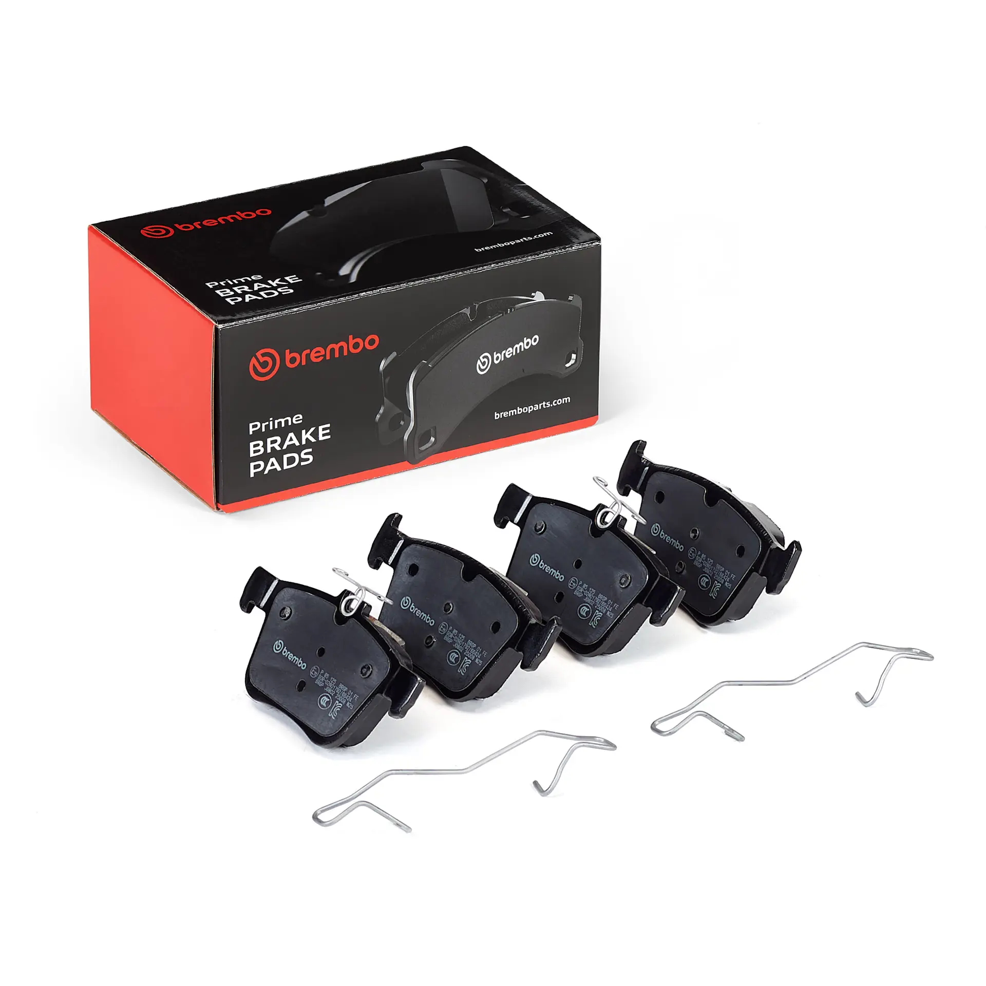 brep85125-2016-2018-volkswagen-e-golf-audi-a3-sportback-e-tron-rear-brake- 2016-2018 Volkswagen e-Golf / Audi A3 Sportback e-tron Rear Brake Pads - Brembo P85125