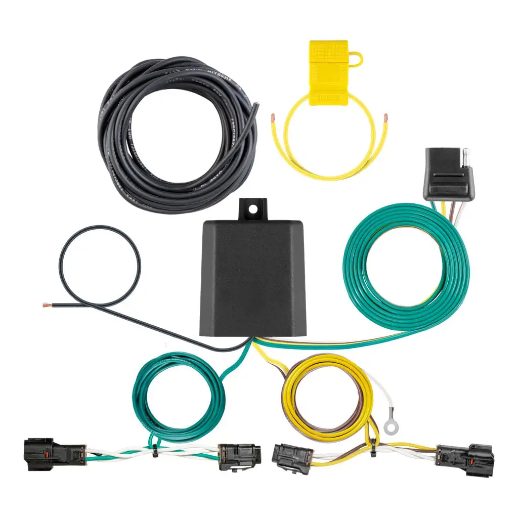cur56499-2022-2024-kia-ev6-4-way-flat-trailer-wiring-harness-kit-curt-564 2022-2024 Kia EV6 4-Way Flat Trailer Wiring Harness Kit - CURT 56499