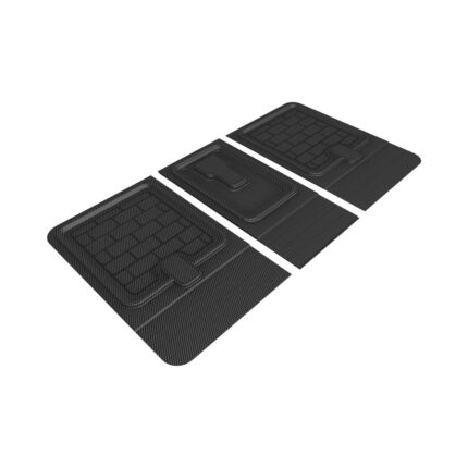 3D MAXpider Custom Fit Kagu 2nd Row Seatback Protector (Black) For Tesla Model Y 2020-2024