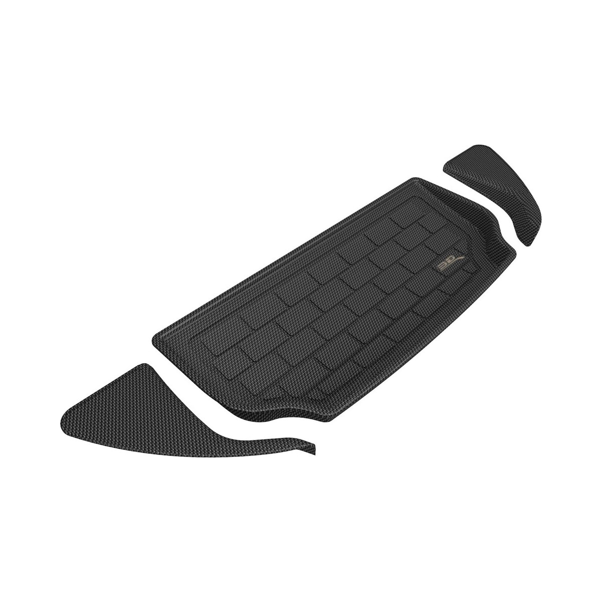 3D MAXpider Custom Fit Kagu Front Cargo Liner Black For Tesla Model X 2022-2024 Image 3D MAXpider Custom Fit Kagu Front Cargo Liner Black For Tesla Model X 2022-2024