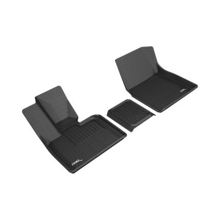 3D MAXpider Custom Fit Kagu 1st Row Floormat - Black For BMW I3 2014-2021