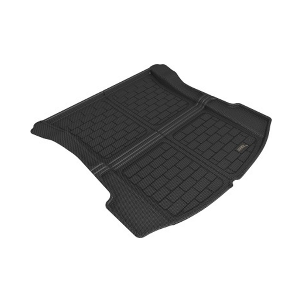 3D MAXpider Kagu Rear Cargo Liner Black For Tesla Model 3 2021-2023 Image 3D MAXpider Kagu Rear Cargo Liner Black For 2021-2023 Tesla Model 3