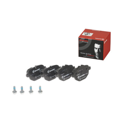 Brembo Premium Low-Met Rear Disc Brake OE Equivalent Pad Set For BMW i8 2014-2020