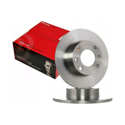 Brembo Rear Premium UV Coated OE Equivalent Rotor For 2017-2021 Tesla Model 3