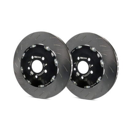 EBC Racing 2 Piece Floating Conversion SG Racing Front Brake Discs For Tesla Model X 2015-2021