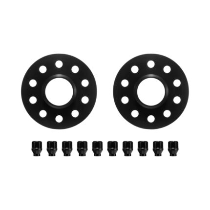 Eibach Pro-Spacer 10mm Pair 5x114.3 Black For Tesla Model Y 2020-2024 (64mm Hub)