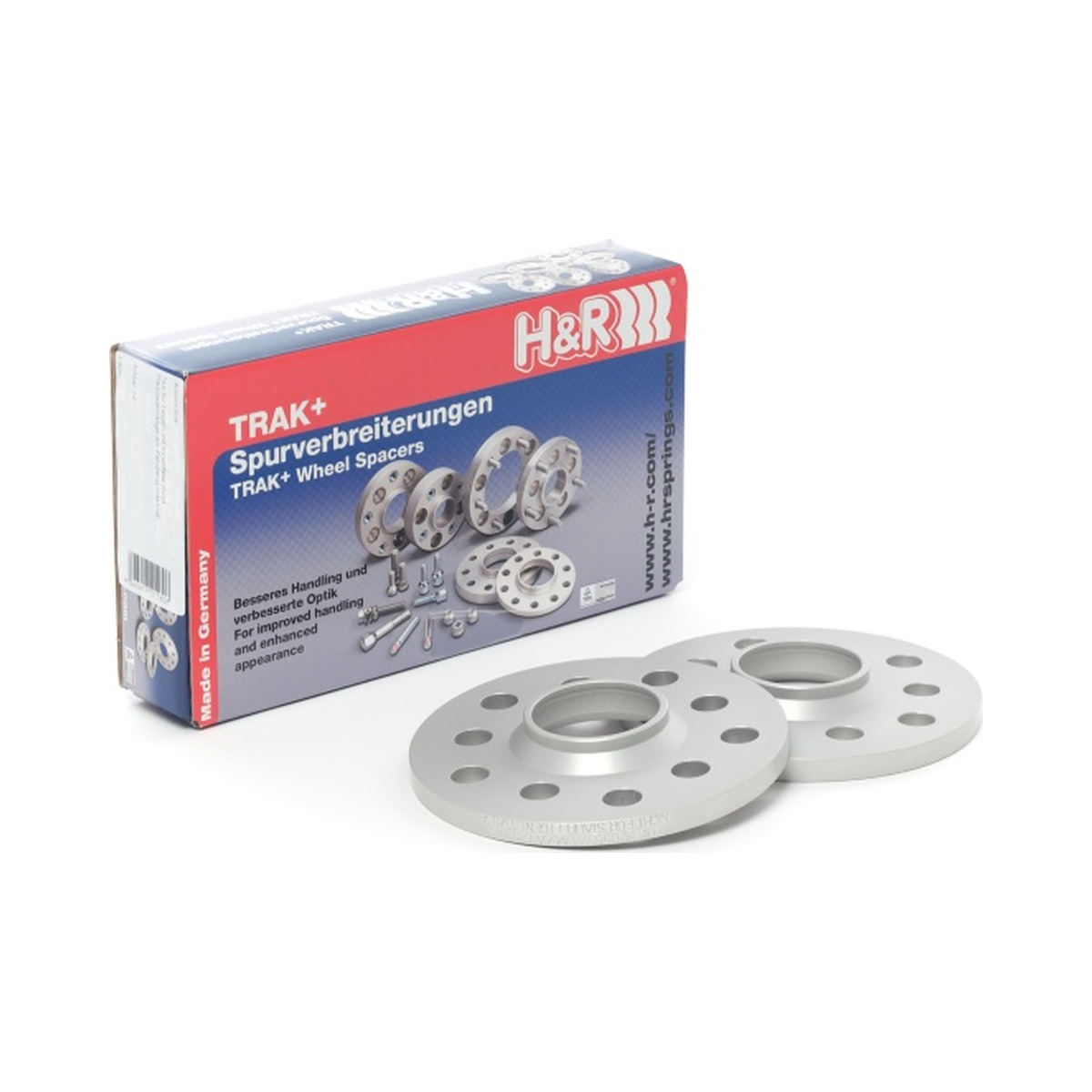 H&R Trak+ 20mm DRM Wheel Adaptors For Tesla Model 3 2017-2023 Image H&R Trak+ 20mm DRM Wheel Adaptors For 2017-2023 Tesla Model 3