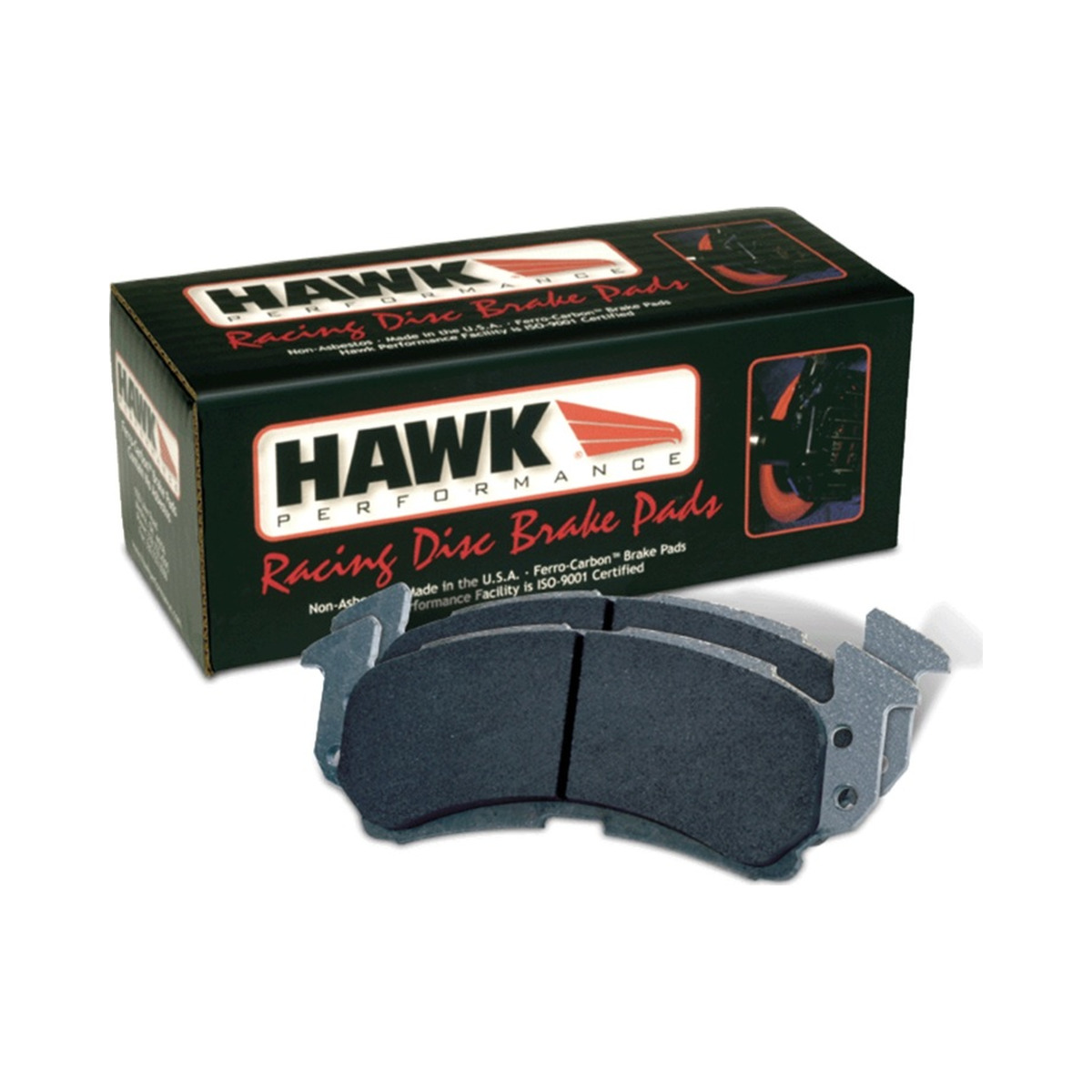 HAWK HP+ 14mm Rear Brake Pads For Tesla Model S 2012-2015 Image HAWK HP+ 14mm Rear Brake Pads For 2012-2015 Tesla Model S